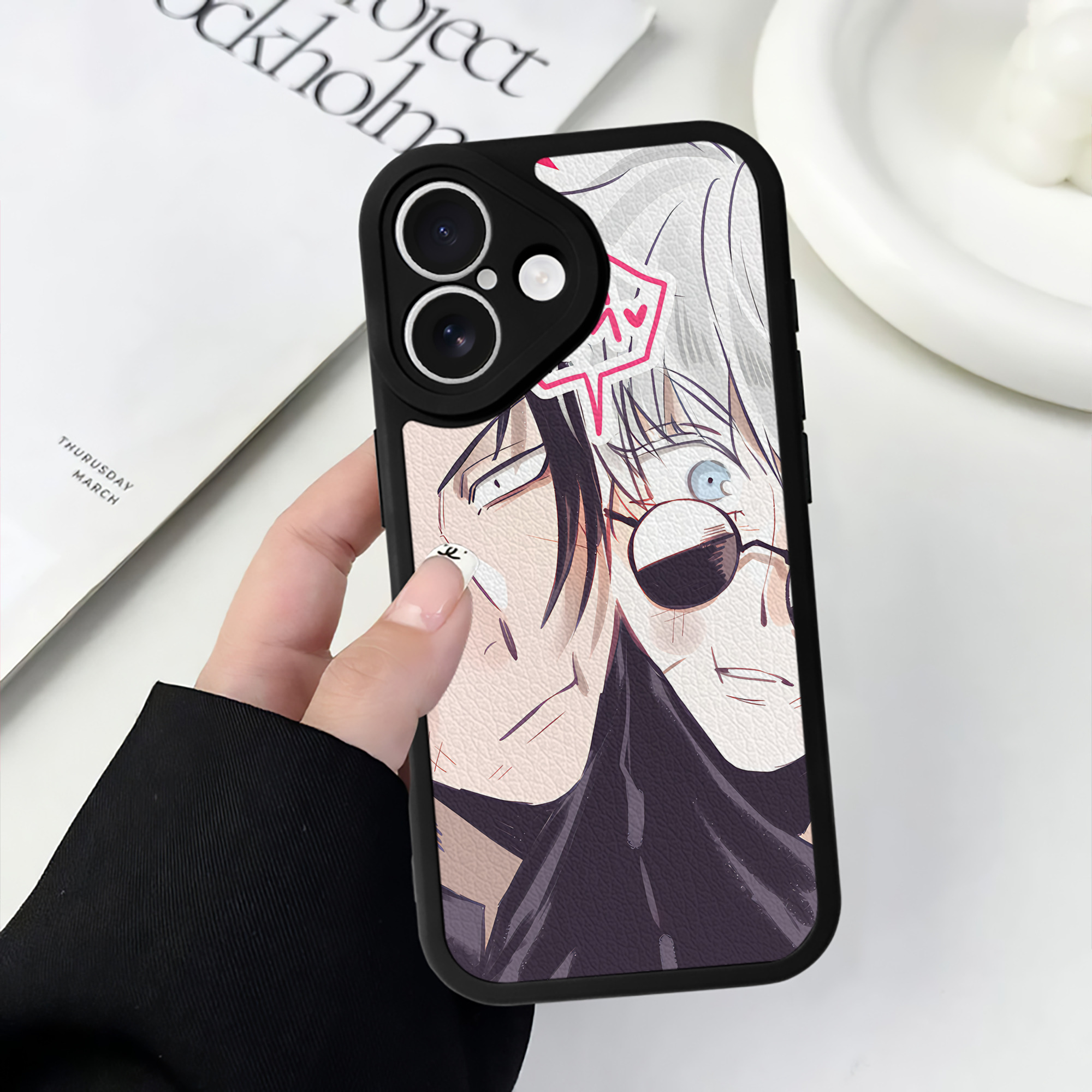 （画像用） SPY×FAMILY间谍家家酒 【iPhone 16シリーズ対応】シリコンスマホケース（レザー調） 材質：シリコン
